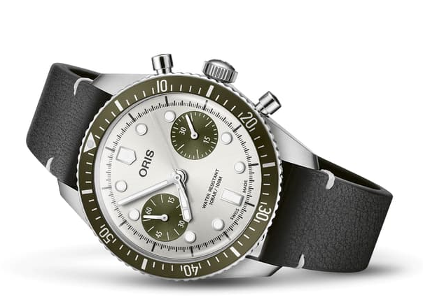 Review ORIS DIVERS SIXTY‑FIVE CHRONOGRAPH Replica Watch 01 771 7791 4051-07 6 20 01